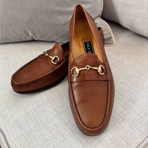 Cole Haan tan loafers beautiful leather mens 9.5